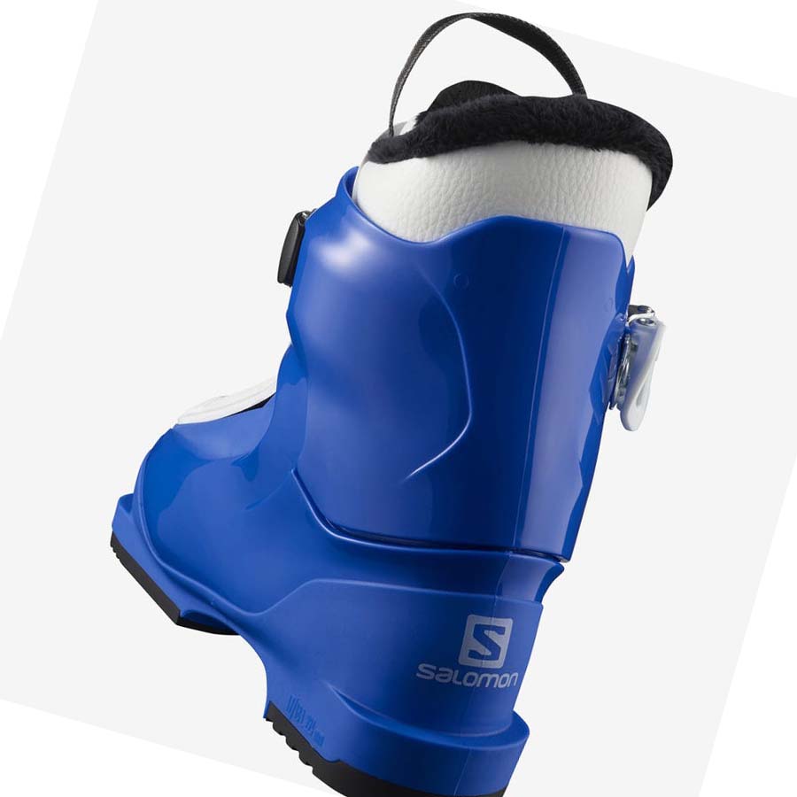 Botas Esqui Salomon T1 Niños Azules Blancos | MX 2014WNB